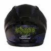 MTS M-201 SNAKE FULL FACE KASK MISION BLUE