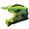 LS2 FAST 2 DUCK YEŞİL-NEON SARI KASK