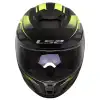 LS2 STREAM 2 FURY KASK MAT SİYAH - GRİ - NEON SARI