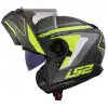 LS2 STROBE 2 PHANTOM MAT TITANIUM-NEON SARI KASK MAT TITANIUM - NEON SARI