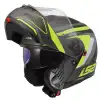 LS2 STROBE 2 PHANTOM MAT TITANIUM-NEON SARI KASK MAT TITANIUM - NEON SARI