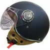 KASK ÇENESİZ Y.M NERO  MAT SİYAH