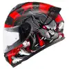 GIVI 50.X WILD MAT SİYAH-KIRMIZI KASK MAT SİYAH-KIRMIZI