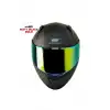 MTS 810 FULL FACE MAT SİYAH - GOLD KASK