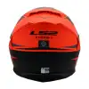LS2 STORM 2 FIST KASK MAT TURUNCU - SİYAH