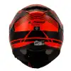 LS2 STORM 2 DODGER MAT SİYAH-NEON TURUNCU KASK MAT SİYAH - NEON TURUNCU