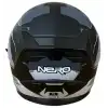 NERO KASK ÇENESİZ 528 MAT SİYAH - GRİ C3