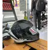 KASK KAPALI VİZÖRLÜ M69 ECE BELGELİ - BEYAZ GRİ FORCE GRAFİK