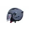 KASK ÇENESİZ VİZÖRLÜ NCR 236 ECE BELGELİ - NARDO GRİ NARDO GRİ