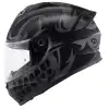 GIVI 50.X BONES MAT SİYAH-GRİ KASK SİYAH / GRİ