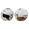 NERO ÇOCUK KASK ÇENESİZ 601 BEYAZ BEYAZ