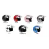 MOTOR KASK ÇENESİZ YAZLIK  NXO   KARIŞIK RENK