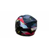 NERO KASK ÇENESİZ 528-1 MAT SİYAH - KIRMIZI (M) (MANUEL VİZÖR)