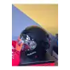 MH ÇENESİZ PARLAK SİYAH KASK SİYAH