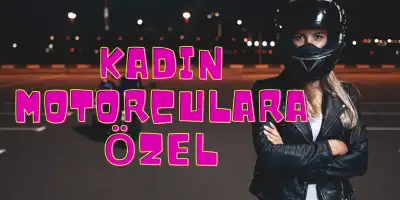 KADIN MOTORCU