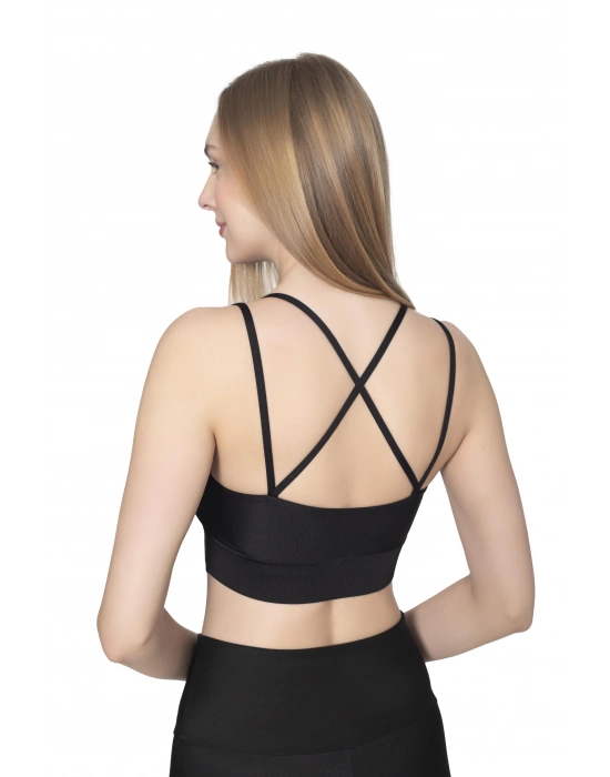 1051 PİNKHAN ÇİFT ASKILI ARKA ÇAPRAZ BÜSTİYER KADI