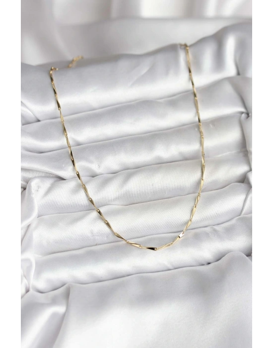 14K Gold Renk Kaplama CM Kadın Kolye