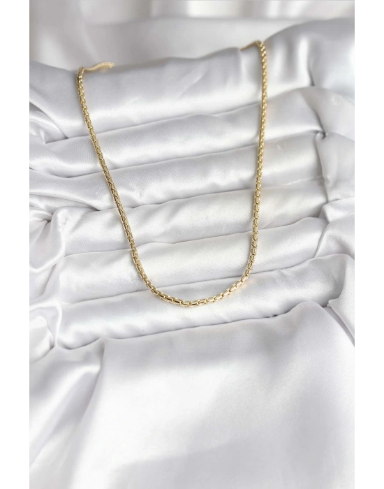 14K Gold Renk Kaplama Zincir Model CM Kadın Kolye