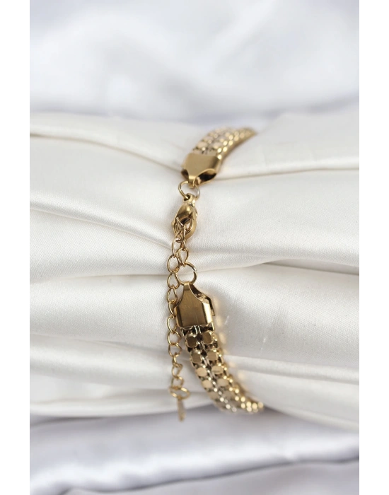 316L Çelik Gold Renk Kadın Bileklik