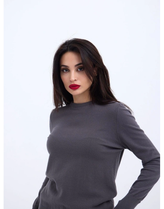 42281 TRİKO SALAŞ KAZAK-ANTRASİT