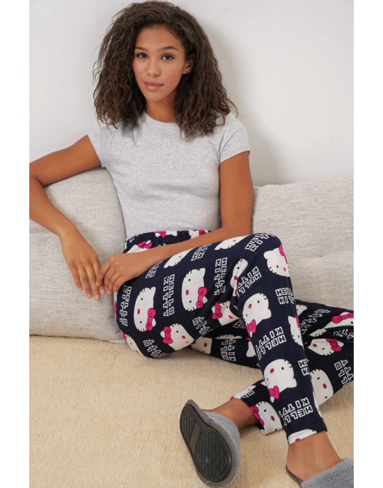 4323 Desenli Pijama Altı - A.Lacivert