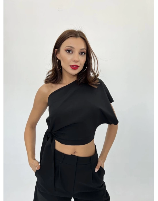 4643 BLUZ-SİYAH
