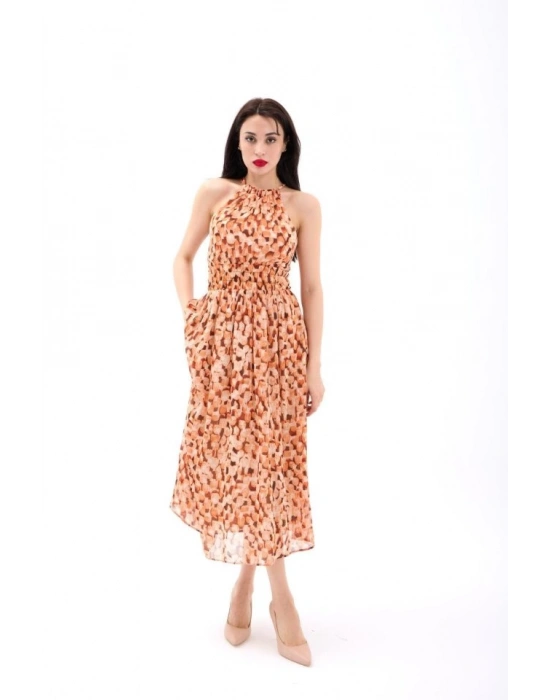 5519 ELBİSE-TURUNCU