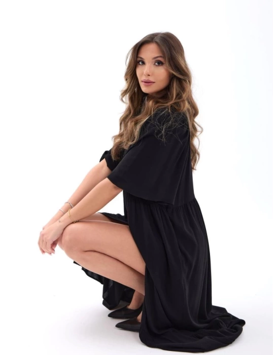 5557 ELBİSE-SİYAH