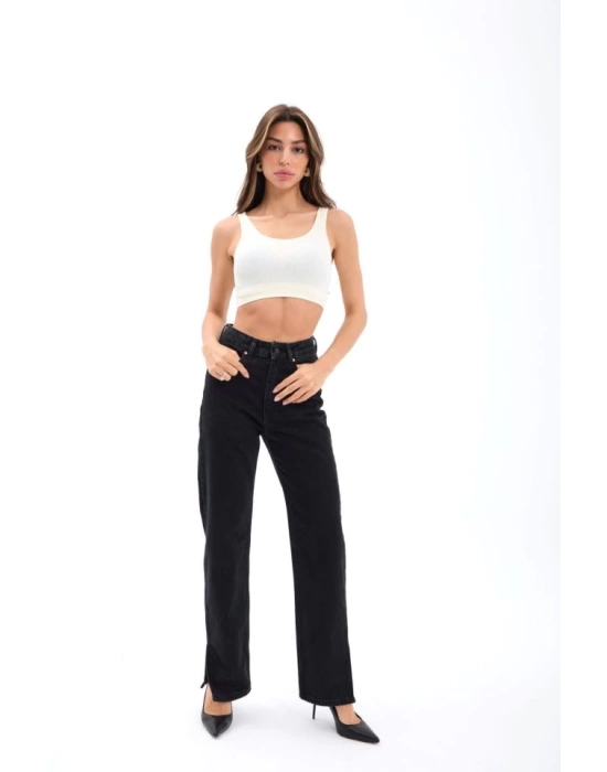 5829 KOT PANTOLON-SİYAH