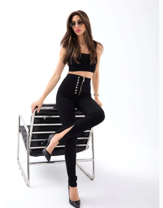 6007 PANTOLON-SİYAH