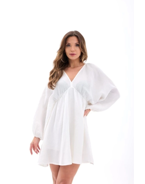 6327 ELBİSE-BEYAZ