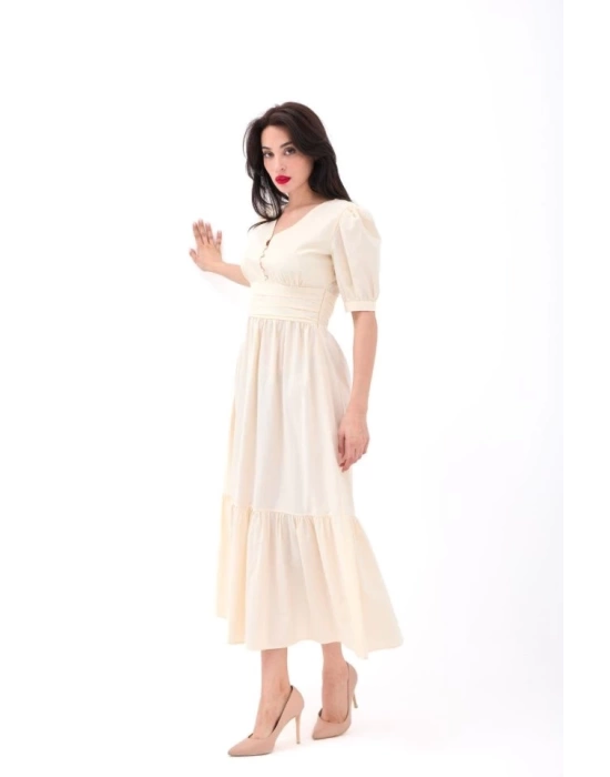 6411 ELBİSE-KREM