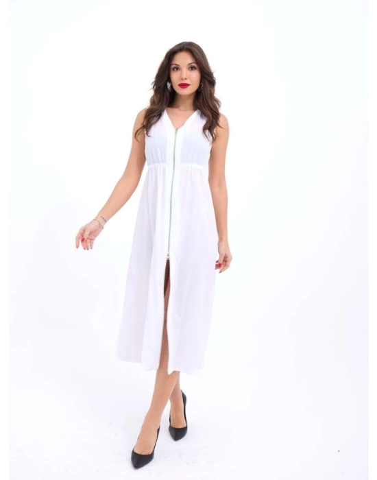 6510 ELBİSE-BEYAZ
