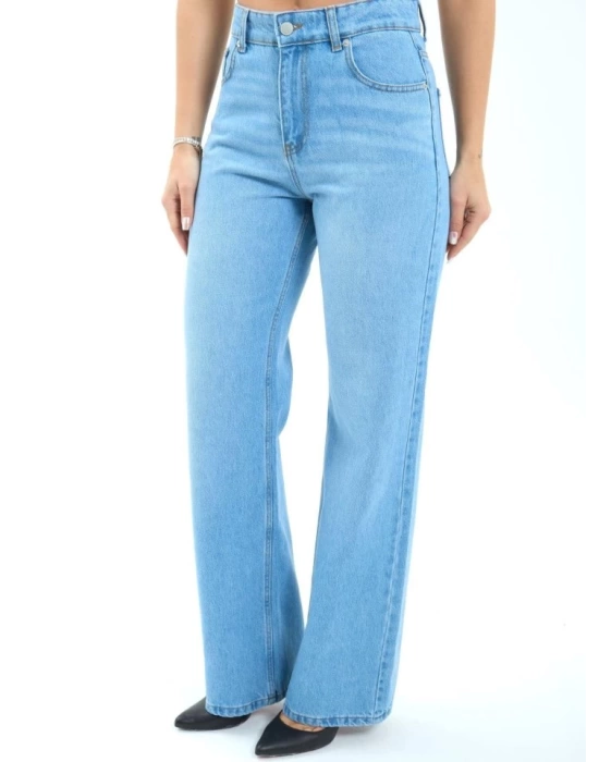 7044 KOT PANTOLON-MAVİ