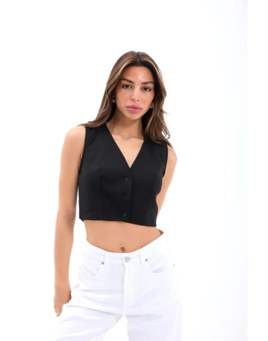 7159 YELEK-SİYAH