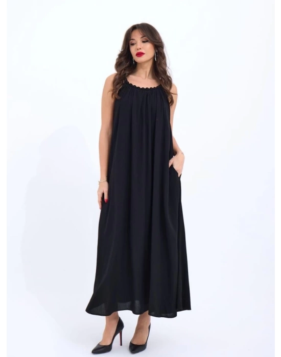 7321 ELBİSE-SİYAH