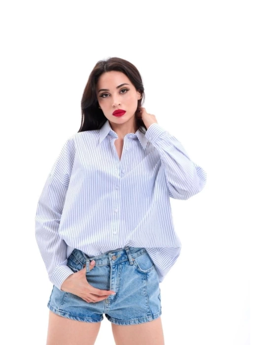 7448 GÖMLEK-TORINO ÇİZGİLİ