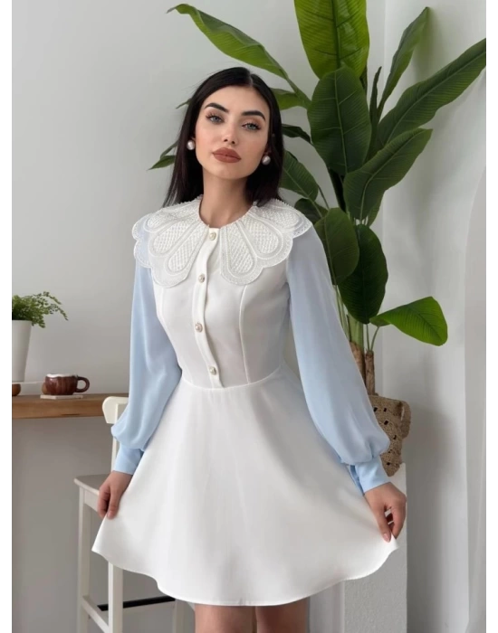 Asıo Bebe Yaka Elbise