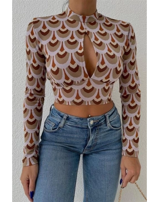 Autumn Cut Out Bluz 3018-08