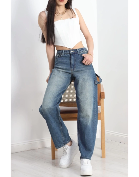 Baggy Kot Pantolon Mavitint - 40088.1184.