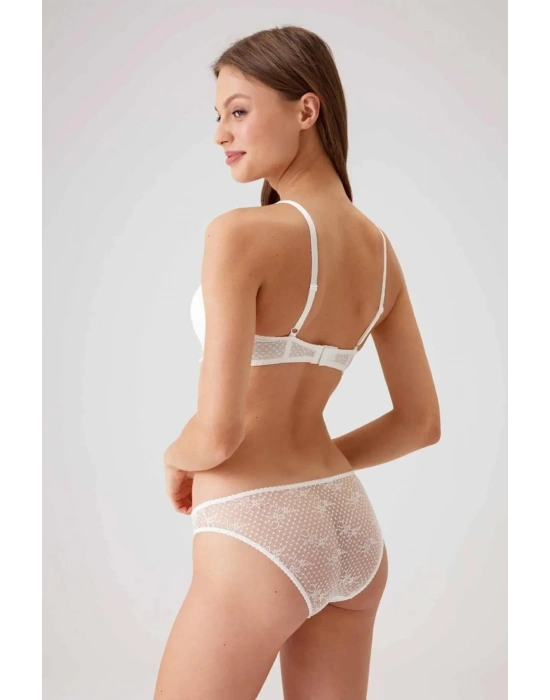 BALENLİ DESTEKSİZ SÜTYEN TAKIMI KADIN 4030