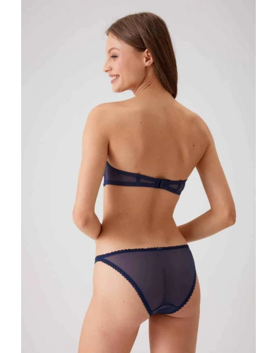 BALENLİ STRAPLEZ DESTEKLİ SÜTYEN TAKIMI KADIN 4563