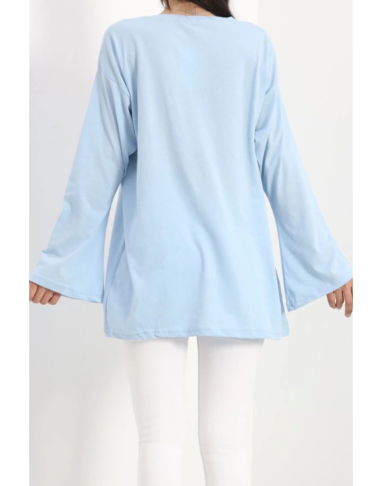 Baskılı Oversize Suprem Tunik Bebemavi - 20217.1567.