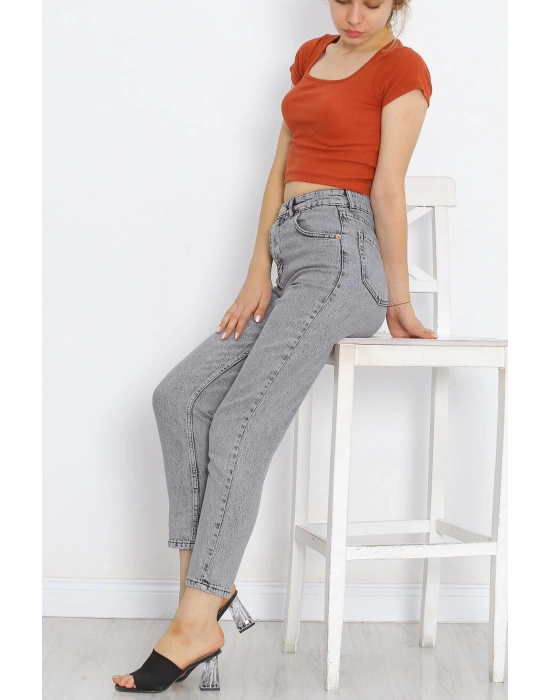 Baskılı Oversize Bisiklet Yaka T-shirt - Siyah