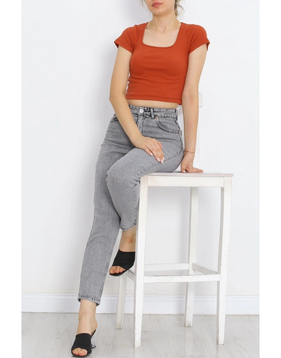 Baskılı Oversize Bisiklet Yaka T-shirt - Siyah