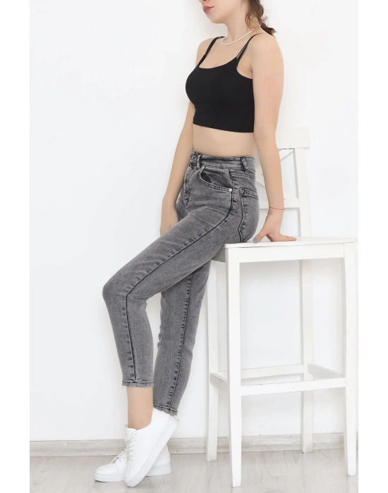 Baskılı Oversize Bisiklet Yaka T-shirt - Beyaz