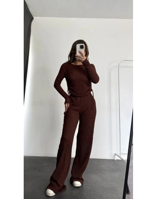 Bubble alt üst takım kahve pt510446