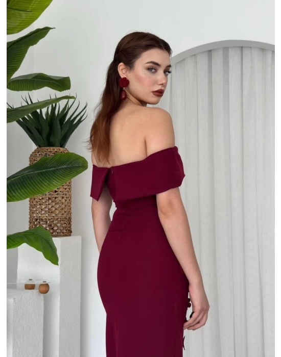 Cası Straplez  Elbise