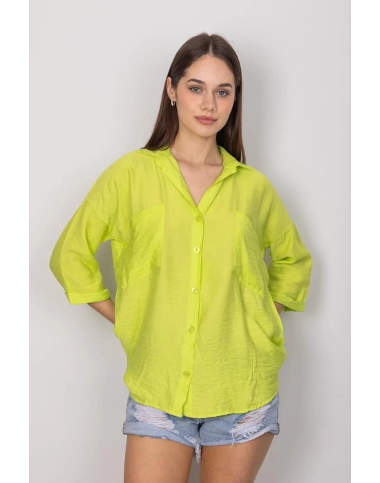 Cepli salaş gömlek t1010