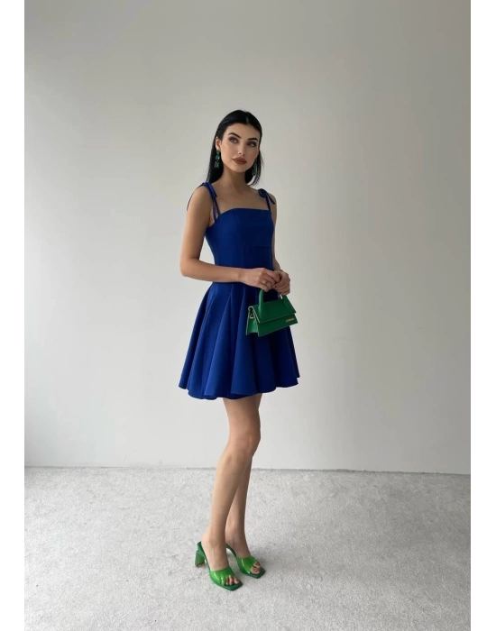 Clara Askılı Mini Elbise